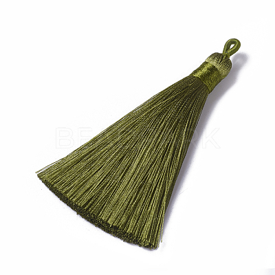 Polyester Tassel Pendants FIND-I009-B24-1