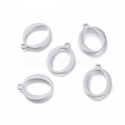Tarnish Resistant 304 Stainless Steel Charms STAS-K215-16P-1