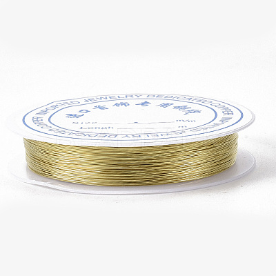 Round Copper Jewelry Wire X-CWIR-S002-0.3mm-02-1