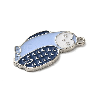 Winter Theme Alloy Enamel Pendants ENAM-M002-04H-P-1