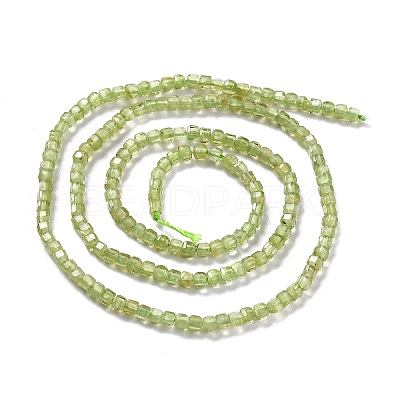 Natural Peridot Beads Strands LS-G-K312-07A-1