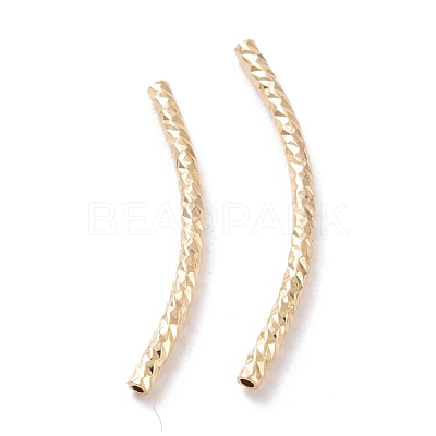 Brass Tube Beads KK-Y003-86D-G-1