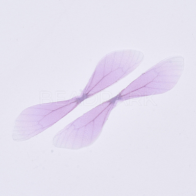 Polyester Fabric Wings Crafts Decoration FIND-S322-002H-1