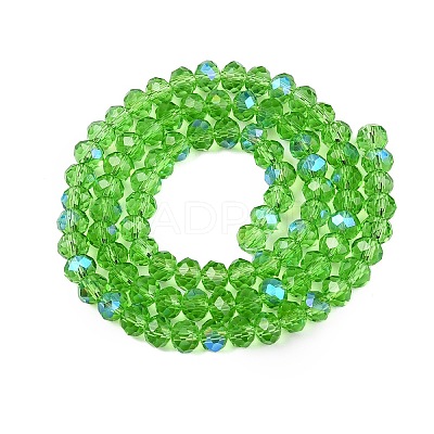 Electroplate Glass Beads Strands EGLA-A044-T6mm-L11-1