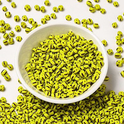 6/0 Opaque Colours Seep Glass Seed Beads SEED-F003-04A-05-1