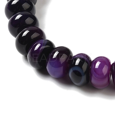Natural Agate Beads Strands G-H295-C03-01-1