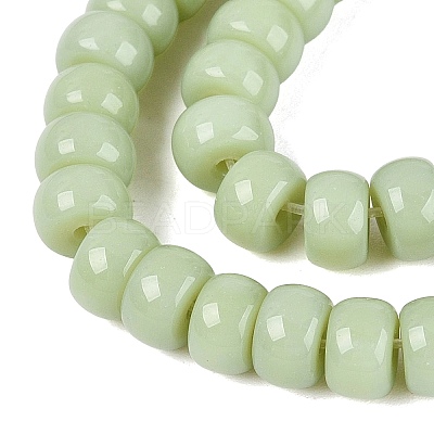Opaque Glass Beads Strands GLAA-NH0002-B01-C11-1