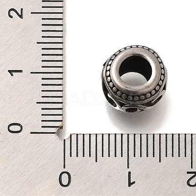 304 Stainless Steel European Beads STAS-G350-32AS-1