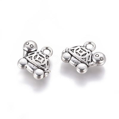 Tibetan Style Alloy Pendants X-TIBEP-E099-AS-1