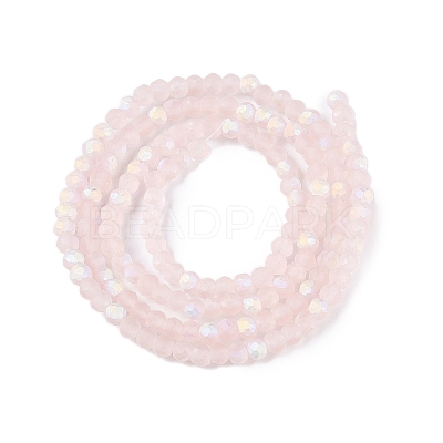 Transparent Glass Beads Strands EGLA-A044-T1mm-MB22-1