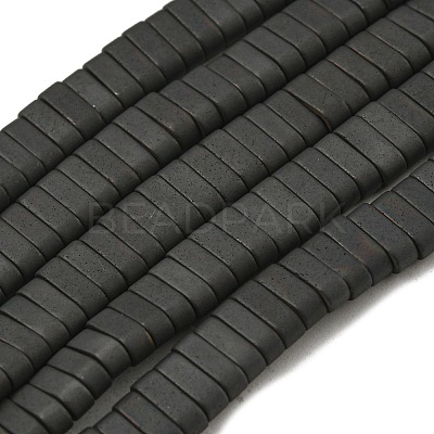 Electroplated Non-magnetic Synthetic Hematite Beads Strands G-C106-B01-14A-1