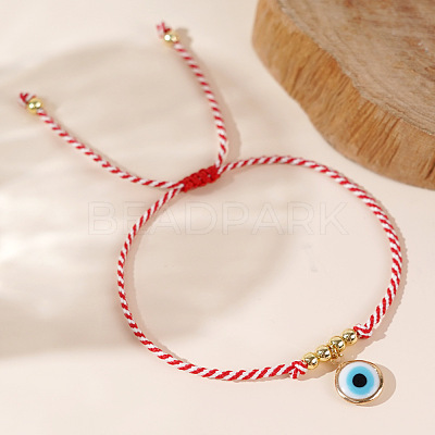 Bohemian Style Adjustable Nylon Cord Braided Bracelets for Women Men PY6611-1