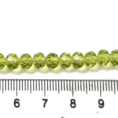 Transparent Baking Paint Glass Beads X1-DGLA-A034-T6mm-D05-1