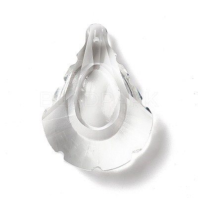 Transparent Glass Pendants GLAA-F118-09-1