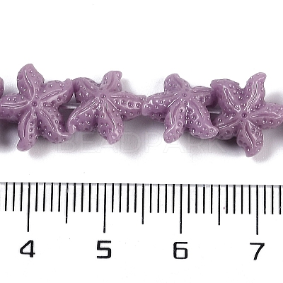 Synthetic Coral Dyed Carved Beads Strands CORA-K009-06A-1