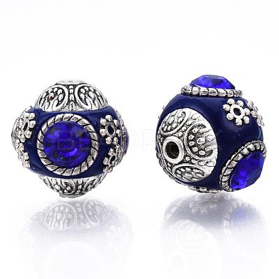 Handmade Indonesia Round Beads IPDL-R400-16-1