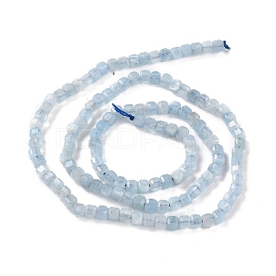 Natural Aquamarine Beads Strands LS-G-K315-A01-1