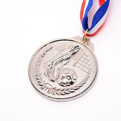 Zinc Alloy Football Medals NJEW-WH0017-01P-1