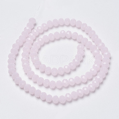 Glass Beads Strands EGLA-A034-J1mm-D02-1