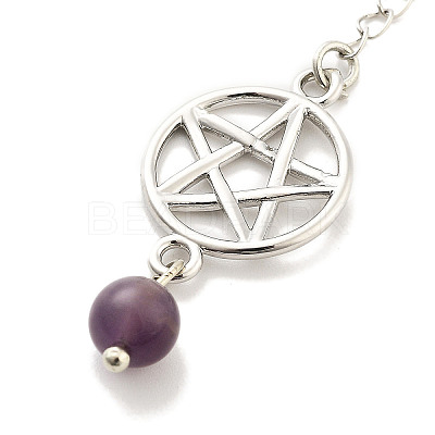 Natural Fluorite Pointed Dowsing Pendulums G-K338-13P-05-1