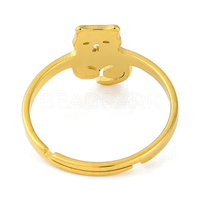 201 Stainless Steel Adjustable Rings for Women RJEW-D082-02E-1