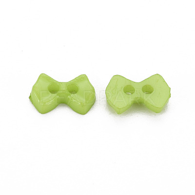 2-Hole Plastic Buttons BUTT-N018-028-06-1