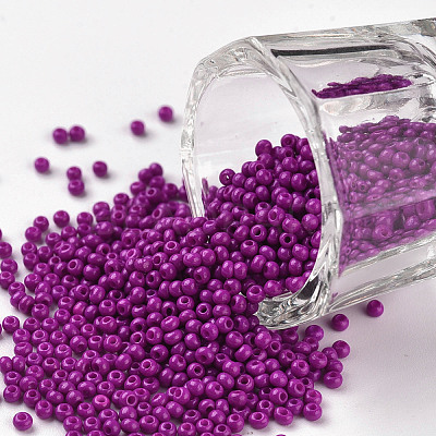 11/0 FGB Grade A Baking Paint Glass Seed Beads X-SEED-N001-A-1073-1