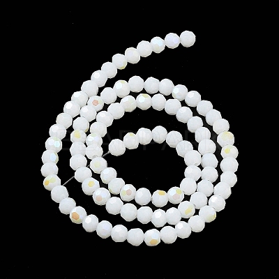 Opaque Glass Beads Strands LS-EGLA-A035-P4mm-L01-1