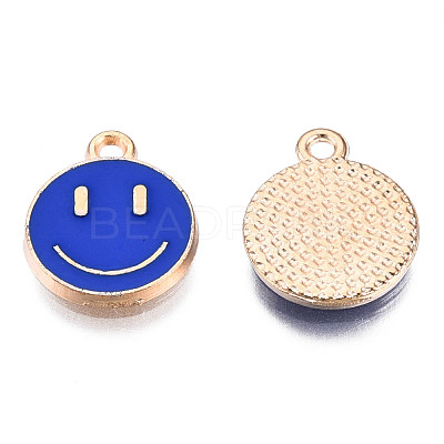 Alloy Enamel Charms ENAM-S121-165N-RS-1