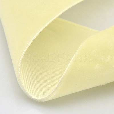 Polyester Velvet Ribbon for Gift Packing and Festival Decoration SRIB-M001-4mm-028-1