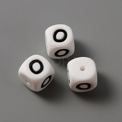 Food Grade Eco-Friendly Silicone Beads SIL-WH0001-41O-1