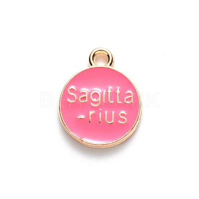 Alloy Enamel Pendants ENAM-S124-01A-03F-1
