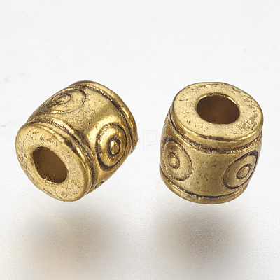 Tibetan Style Beads GLF0089Y-NF-1