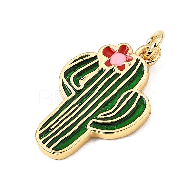 Alloy Enamel Pendants AL-CBAC8B4-02B-G-1