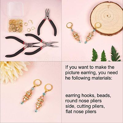 Brass Huggie Hoop Earring Findings KK-L179-04G-1