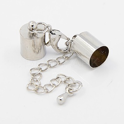 Iron Chain Extender KK-K002-4mm-P-1