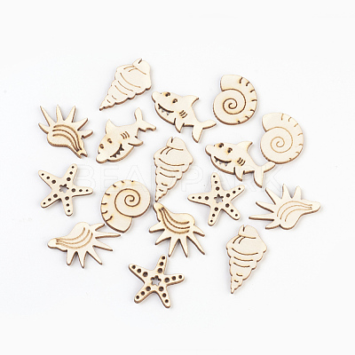 Wood Cabochons WOOD-L007-12-1