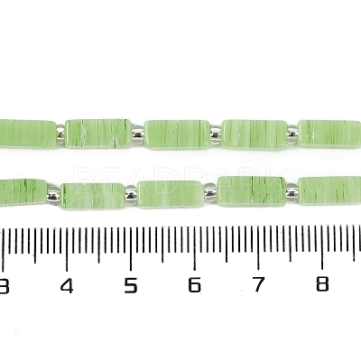 Handmade Lampwork Beads Strands LAMP-Q037-01B-05-1