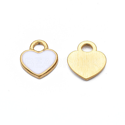 201 Stainless Steel Charms STAS-S080-045G-09-NR-1