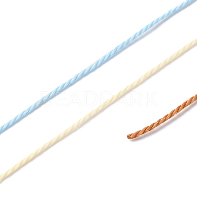 Segment Dyed Waxed Polyester Cord YC-C003-02B-1