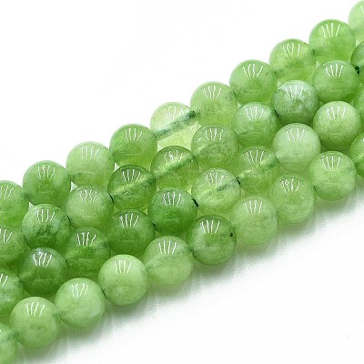 Natural Quartz Beads Strands G-N355-6mm-33-1
