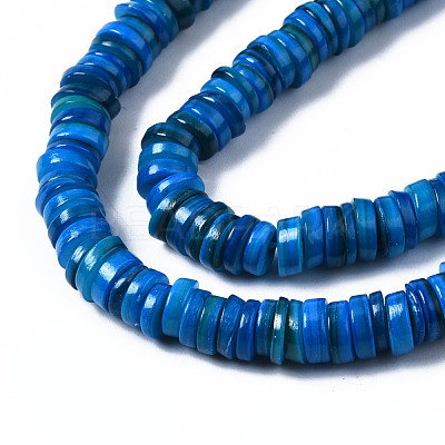 Natural Freshwater Shell Beads Strands SHEL-S278-025C-1