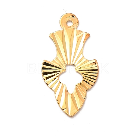 Rack Plating Brass Pendants KK-E067-28G-1
