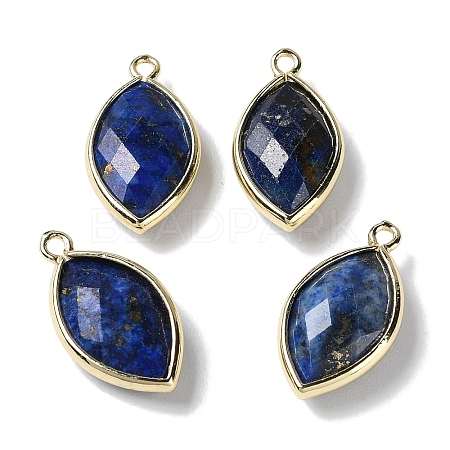 Natural Lapis Lazuli Pendants G-B009-01G-P-1