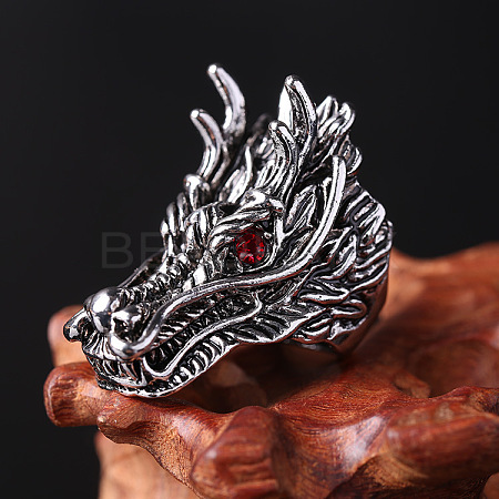 Retro Alloy Cuff Open Rings for Men FS-WGB8A4E-08-1