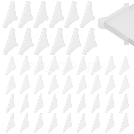 Olycraft 48Pcs 3 Styles Plastic Corner Protector for Glass Sheet FIND-OC0003-03-1