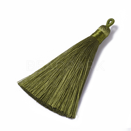 Polyester Tassel Pendants FIND-I009-B24-1