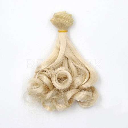 High Temperature Fiber Long Pear Perm Hairstyle Doll Wig Hair DOLL-PW0001-027-04-1