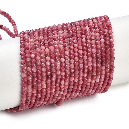 Natural Rhodonite Beads Strands G-P553-G06-01-1