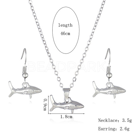 Alloy Pendant Necklaces & Dangle Earrings Sets FS-WGBC05C-10-1
